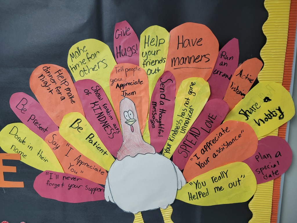 gratitude bulletin board