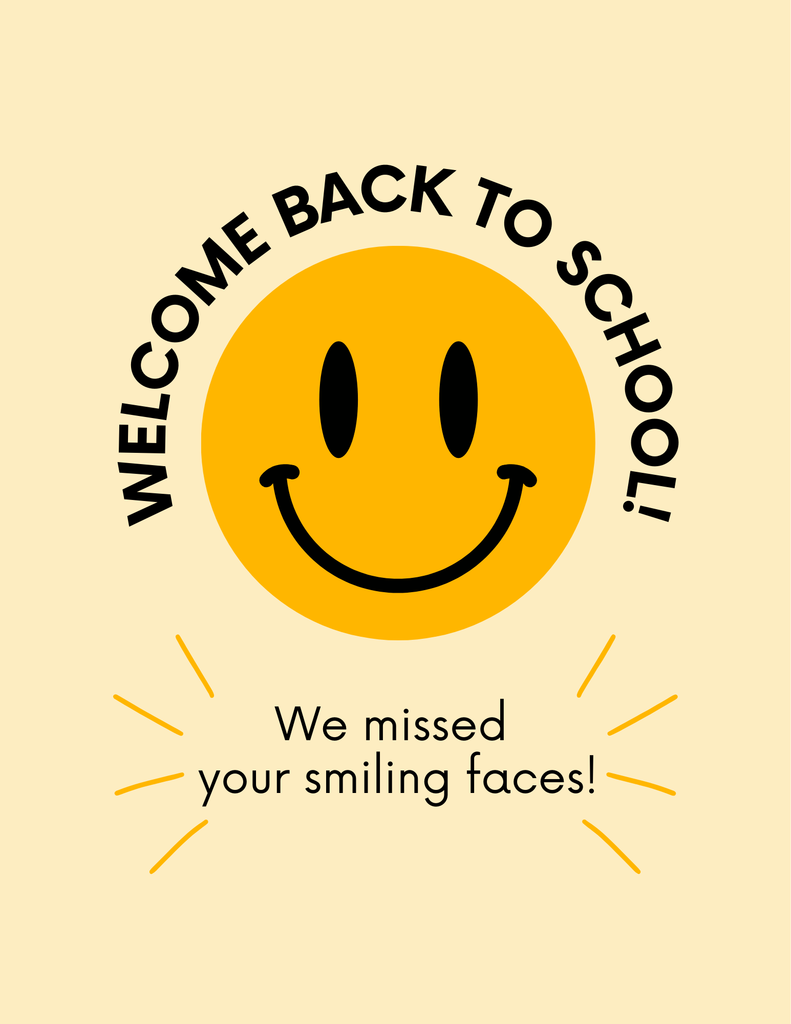 Welcome back we missed your smiling faces