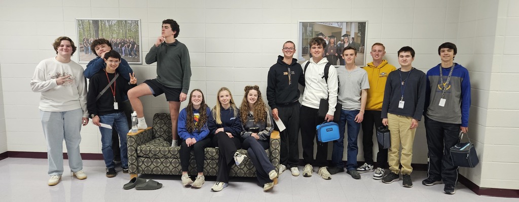 a team of quiz bowl high school students