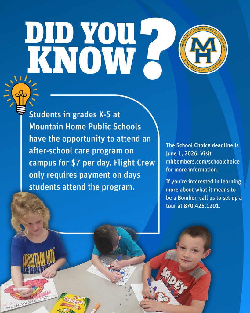 Graphic that says same info as post with a photo of three young kids coloring with markers