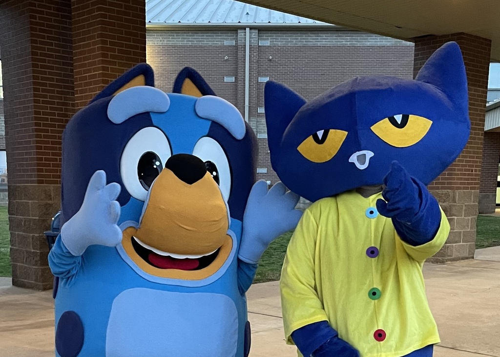 Bluey mascot