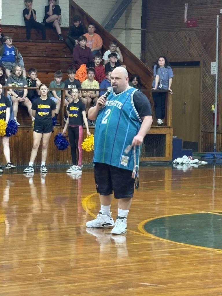 Pinkston Principal Mr. Smith introducing players