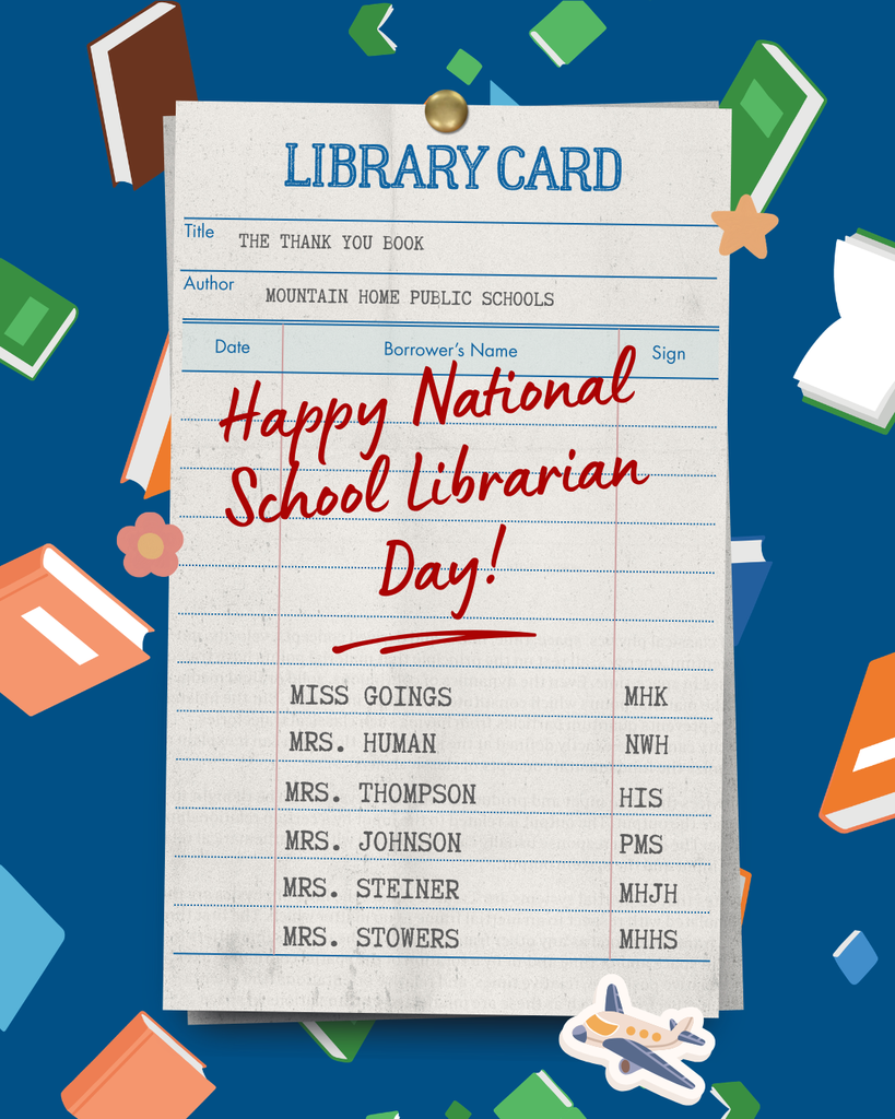 Happy National Librarian Day to our MHPS Librarians!