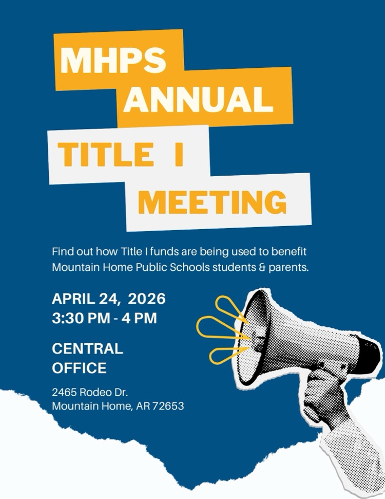 MHPS Annual Title I meeting April 24, 2026 3:30 PM at central office 