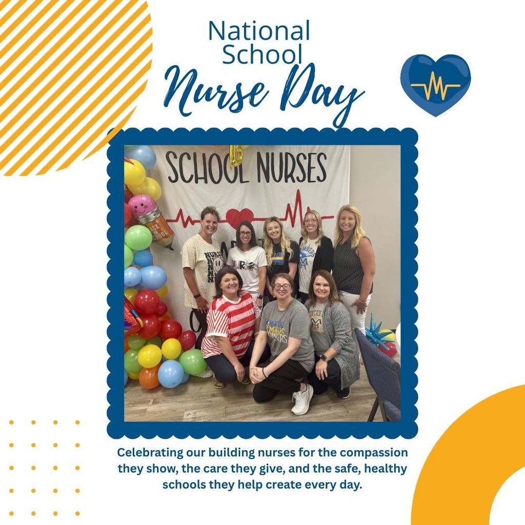 8 building nurses from MHPS. Celebrating our building nurses for the compassion they show, the care they give, and the safe, healthy schools they help create every day.