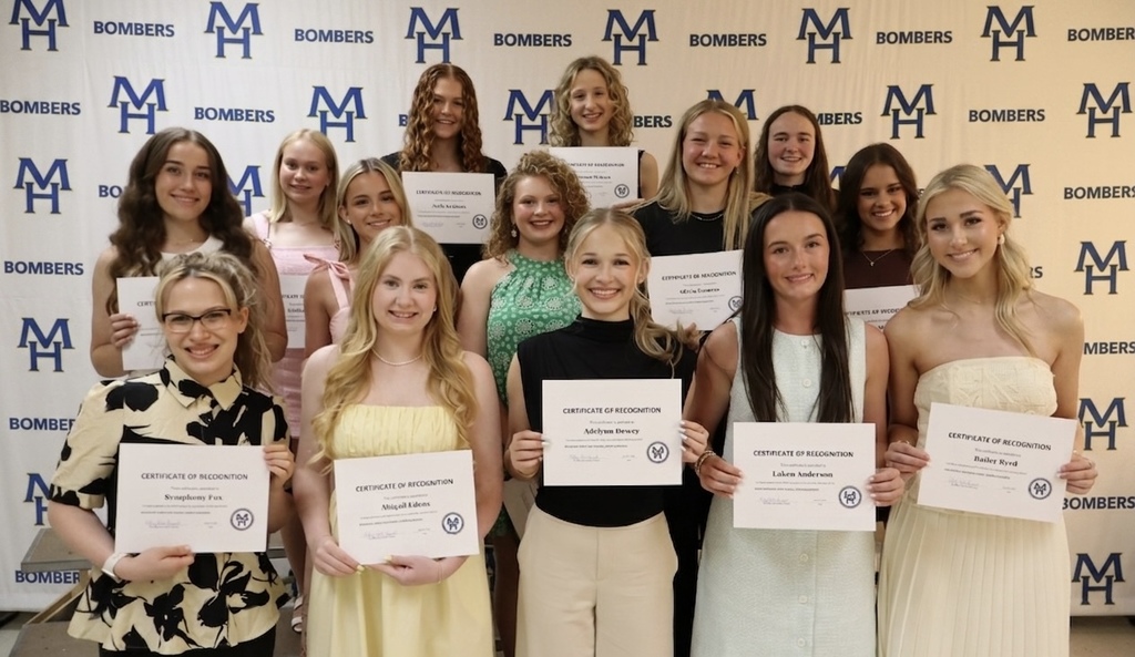 Laken Anderson, Bailey Byrd, Adelynn Dewey, Libby Dewey, Abigail Edens, Olivia Fosness, Symphony Fox, Deanna Human, Olivia McCoy, Mackendra Medley, Mackenna Medley, Emilia Pierce, Emma Potter, Lauren Rauls, Kori Scroggins, Laurel Smeltzer, and Jayla Yonkers.