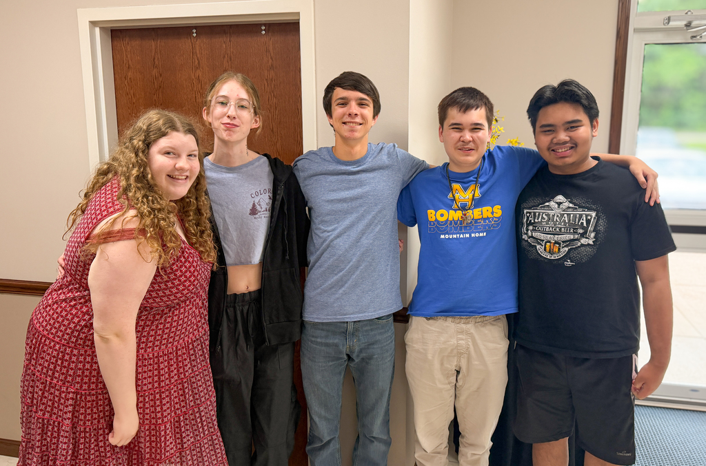 Caiden Kaspar and Friends at the Board of Education Meeting