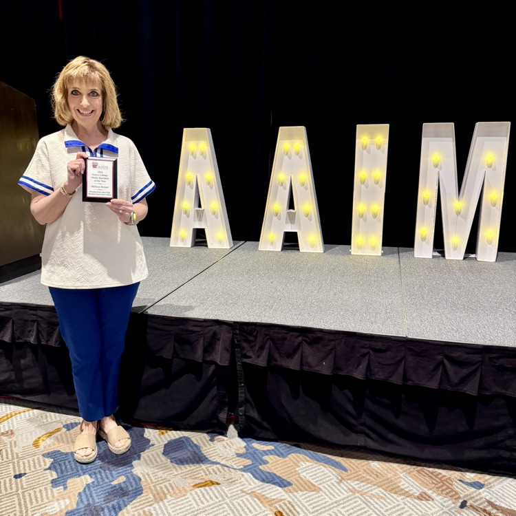 Mrs. Melissa Steiner AAIM Librarian of the Year