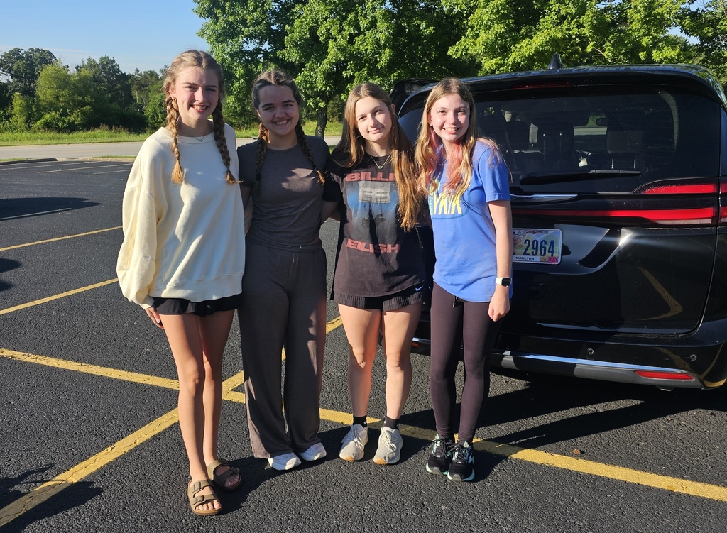 Lila Grace Withrow (9th grade) Abby Howerton (9th grade) Taylen Broadway (8th grade) Lyric Todd (8th grade)