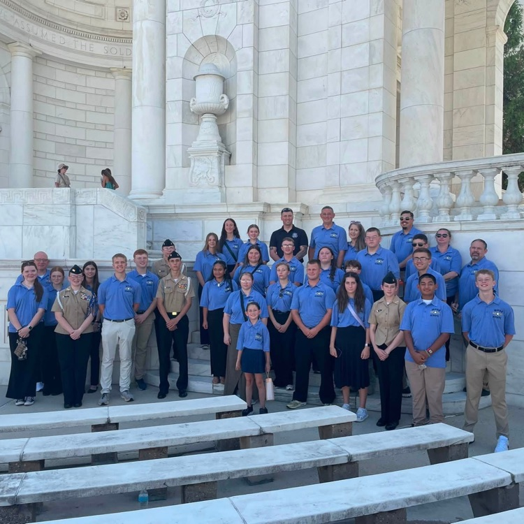 MHHS NJROTC cadets in Washington DC