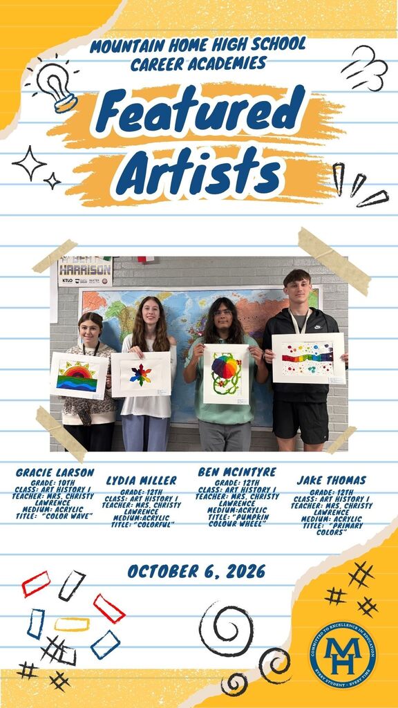 MHHSCA Featured Artists Gracie Larson, Lydia Miller, Ben McIntyre, & Jake Thomas