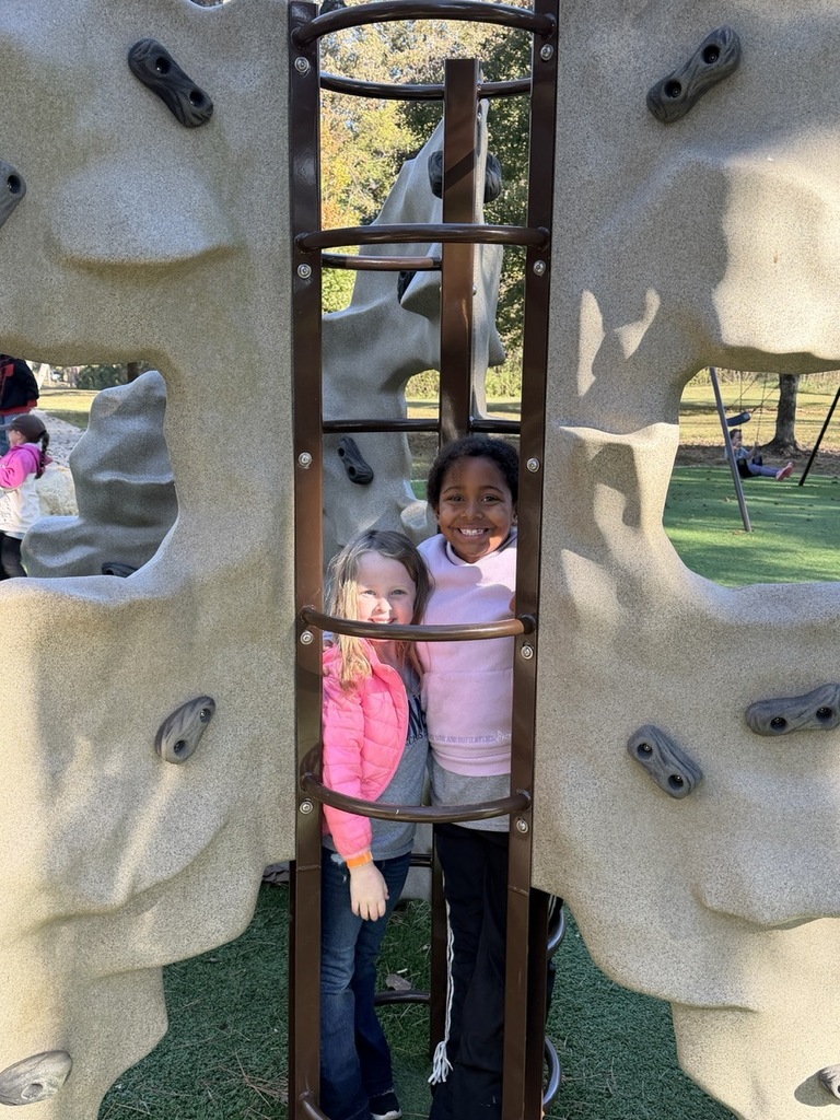 students on playground