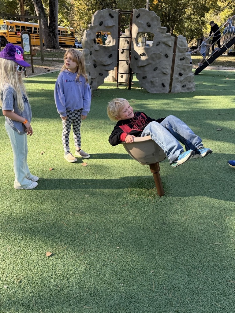 students on playground