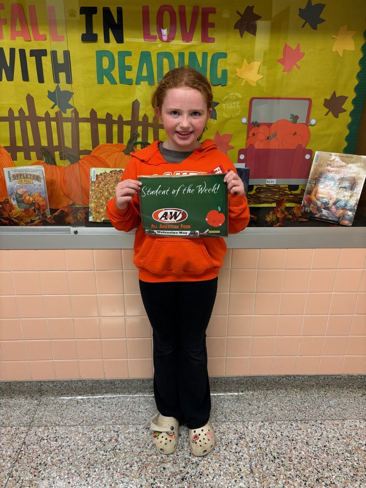 Elementary Student of the Week 9/19