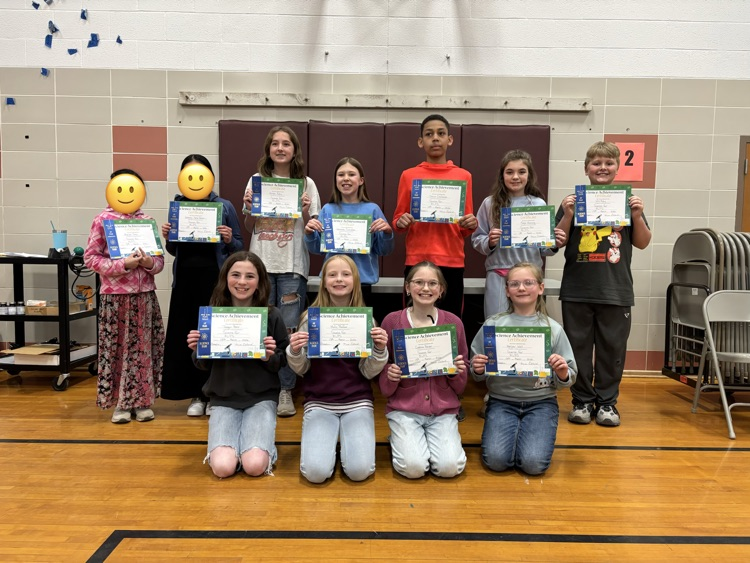 science fair blue ribbon winners