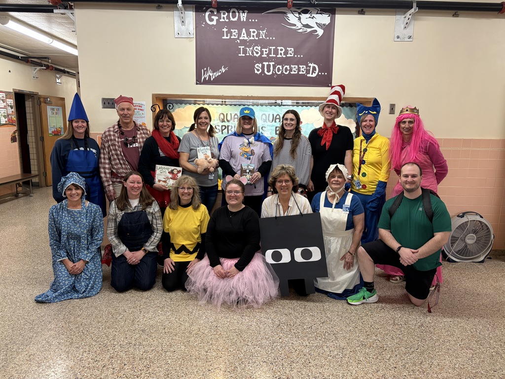 Staff book character dress up