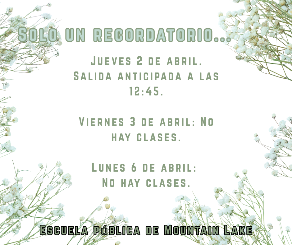 Spring Break Spanish