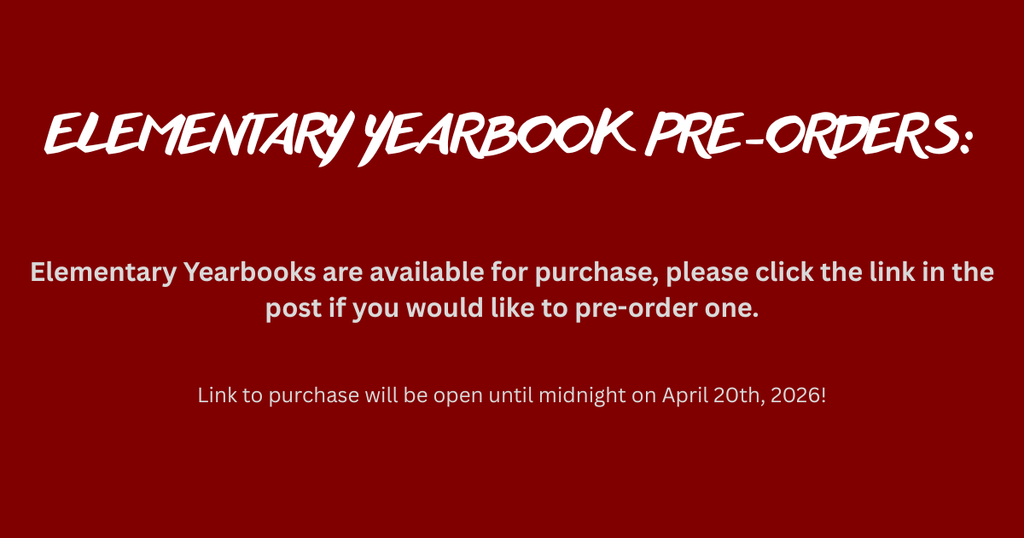 Elementary Yearbook Orders
