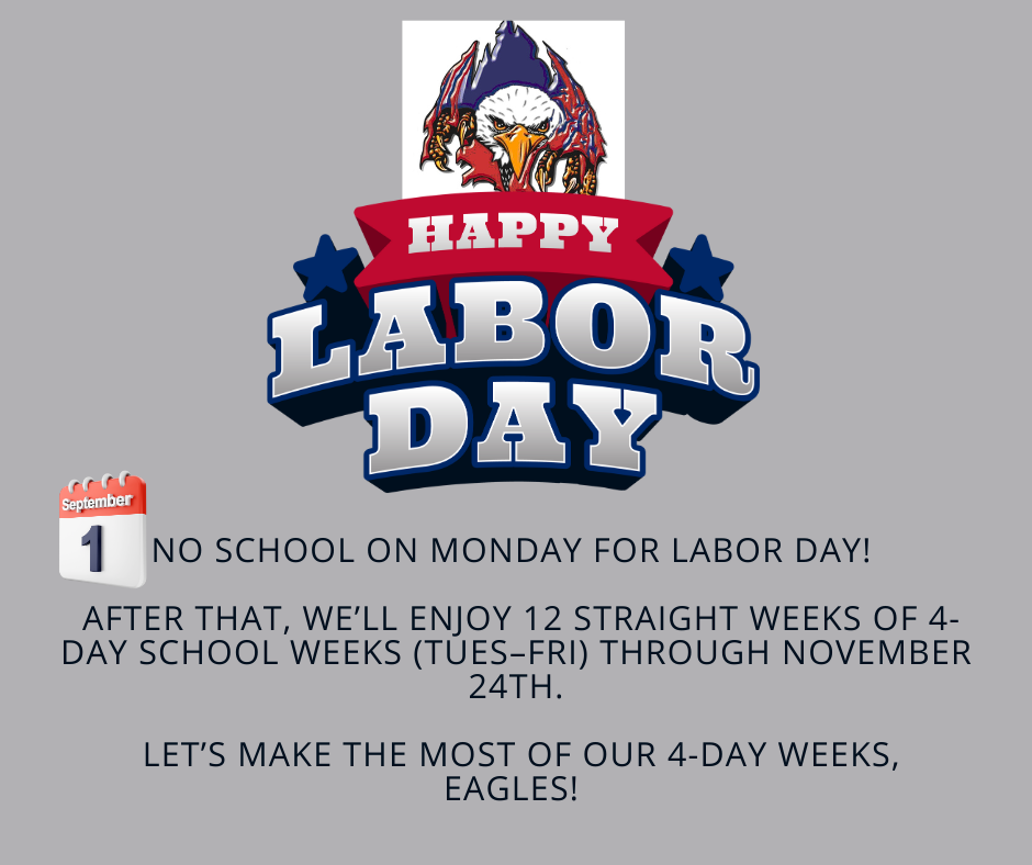 Labor Day  - No School