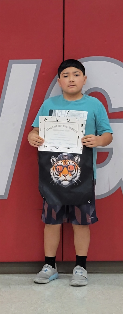 September Students of the Month