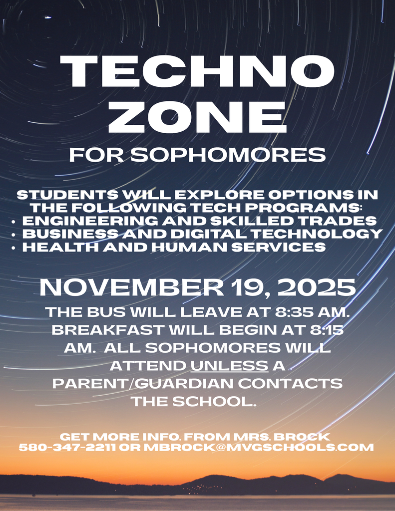 Sophomores:  Wednesday, Novemner 19