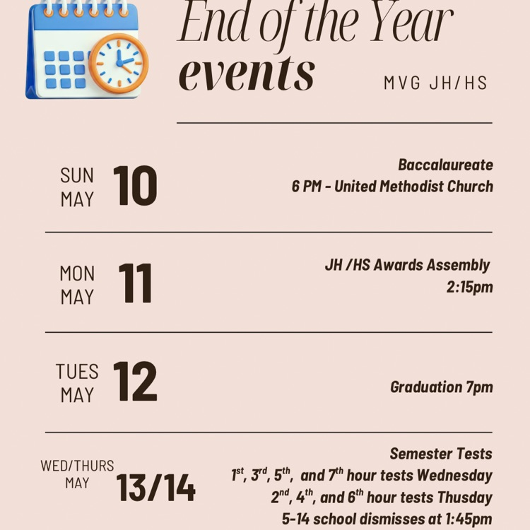 MVG end of year 