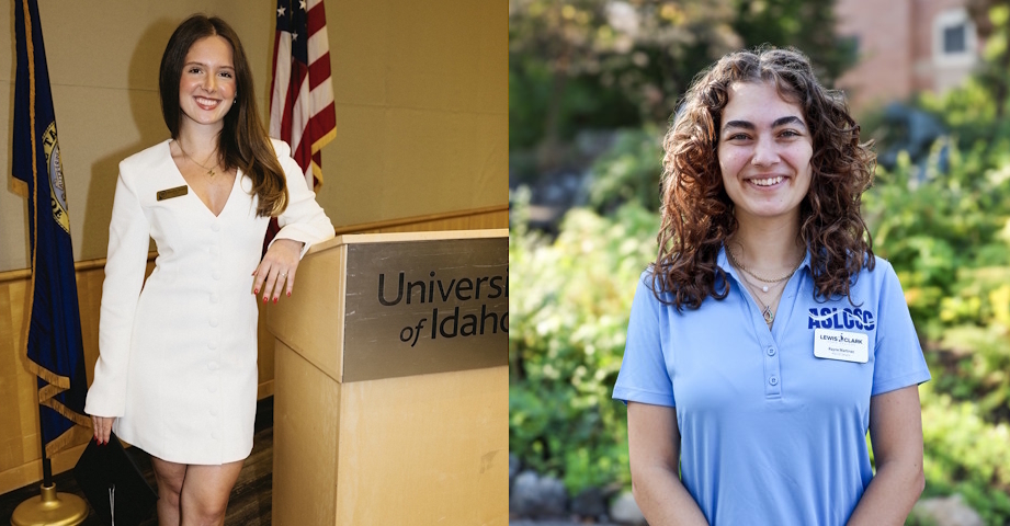 Martha Smith, left, and Rayne Martinez, right.