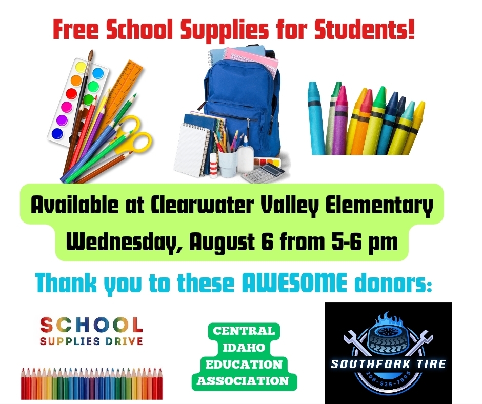 Free School supplies 