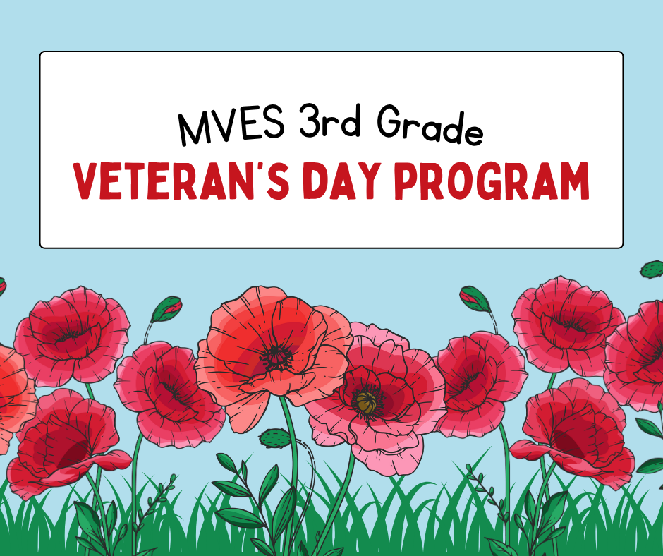 MVES 3rd Grade Veteran's Day Program