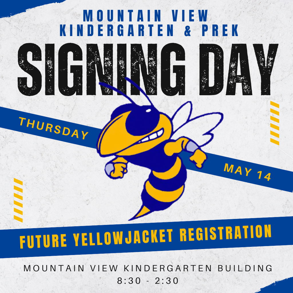 MVES Kindergarten and PreK Registration May 14