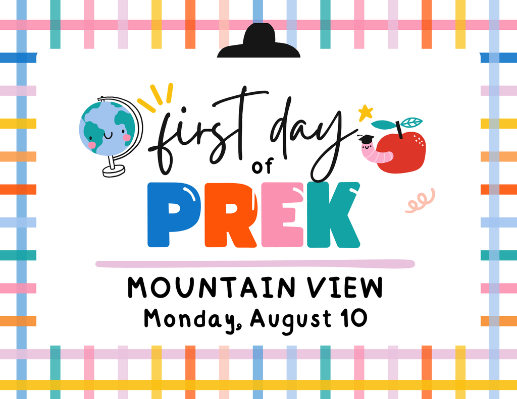 First Day of MV PreK!