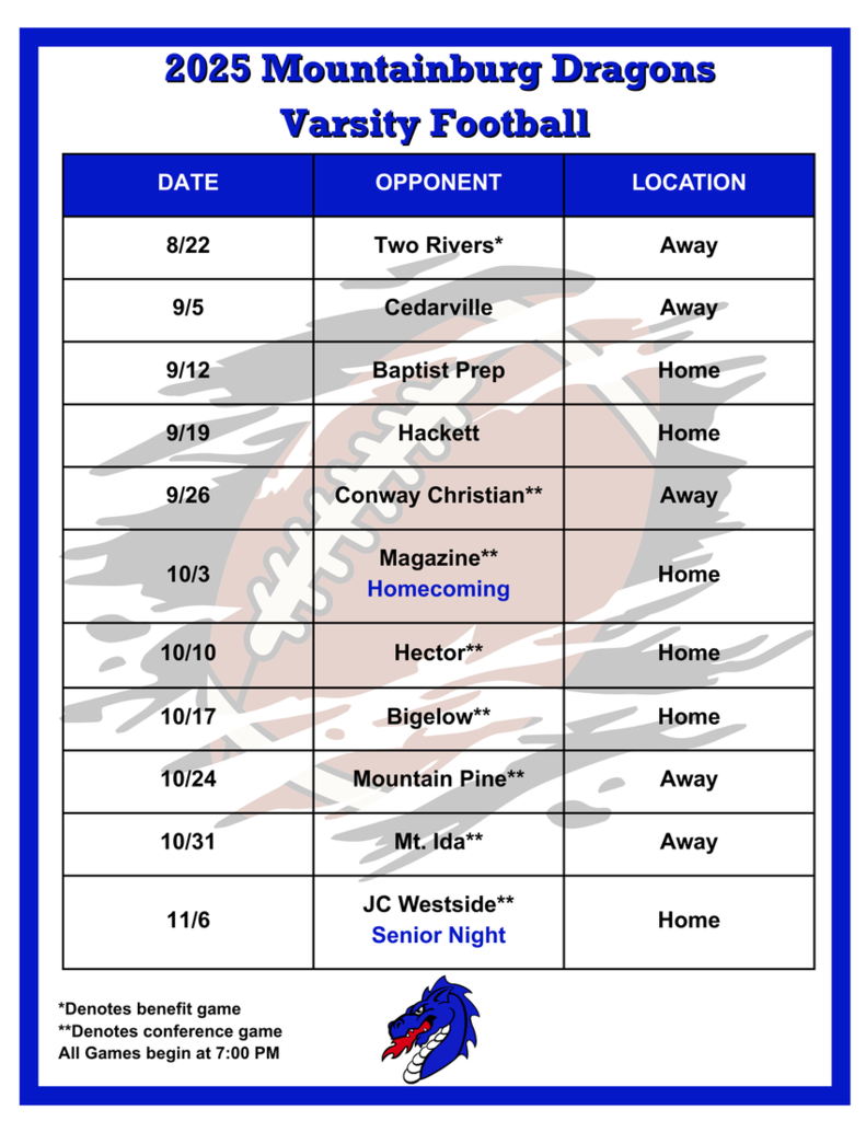 Varsity FB