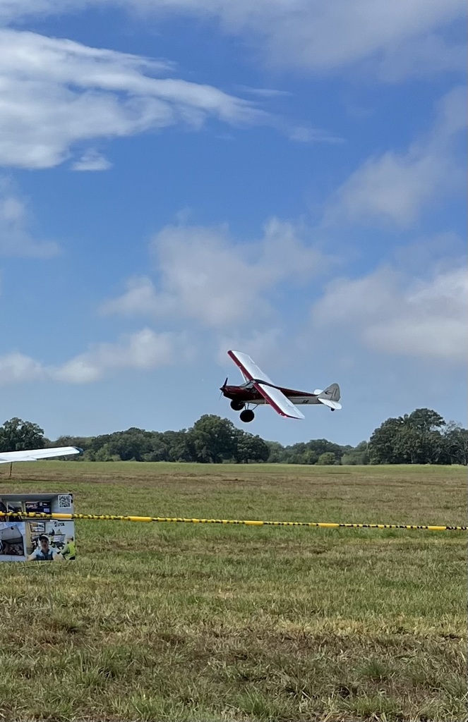 Plane in motion