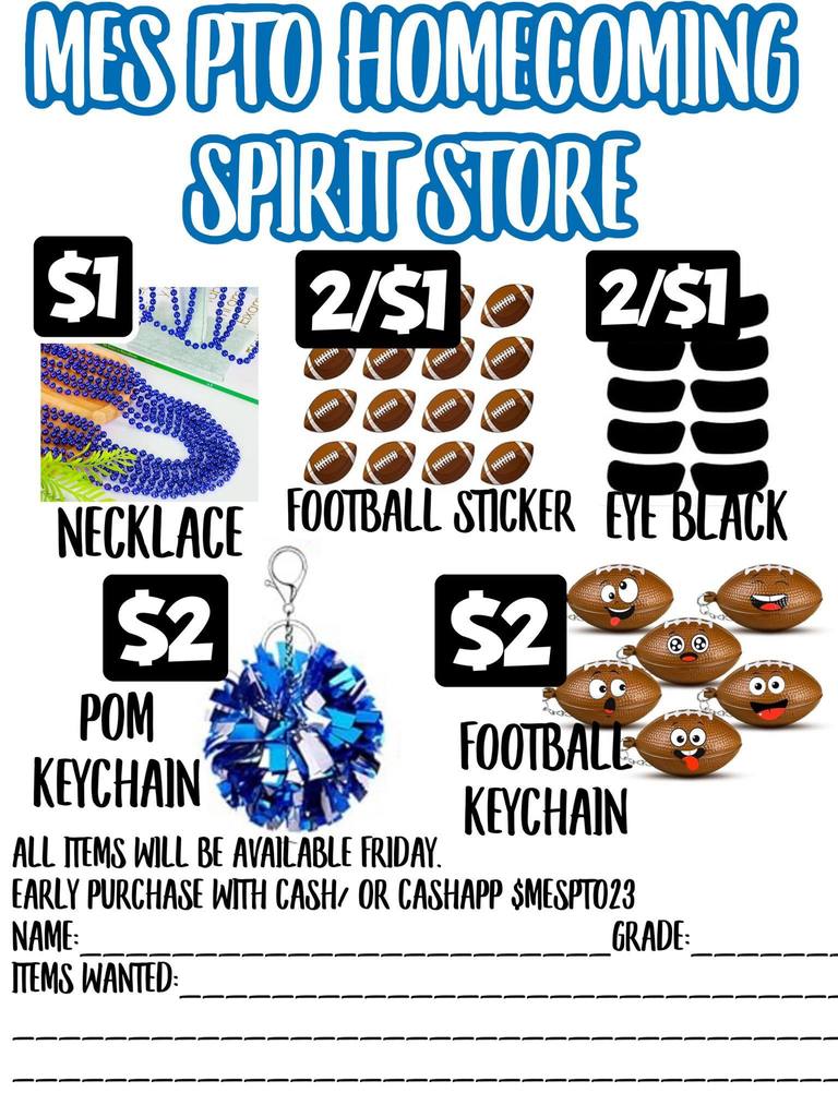Spirit Store Flyer