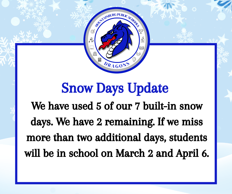 Snow Days Update