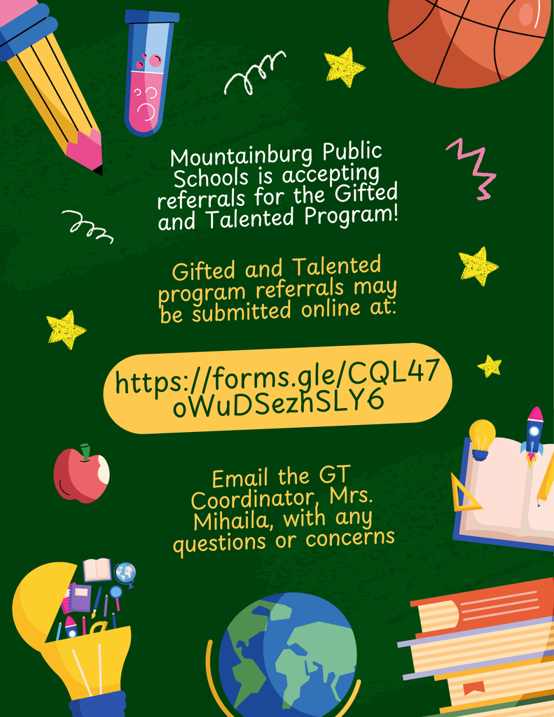 GT Referral Form Link https://forms.gle/CQL47oWuDSezhSLY6