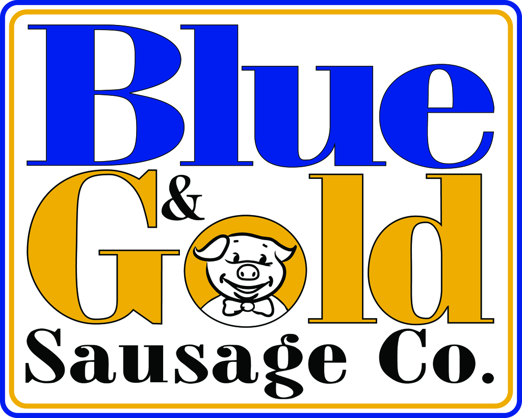 Blue and gold