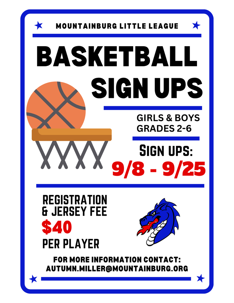 Little League Basketball Sign Ups