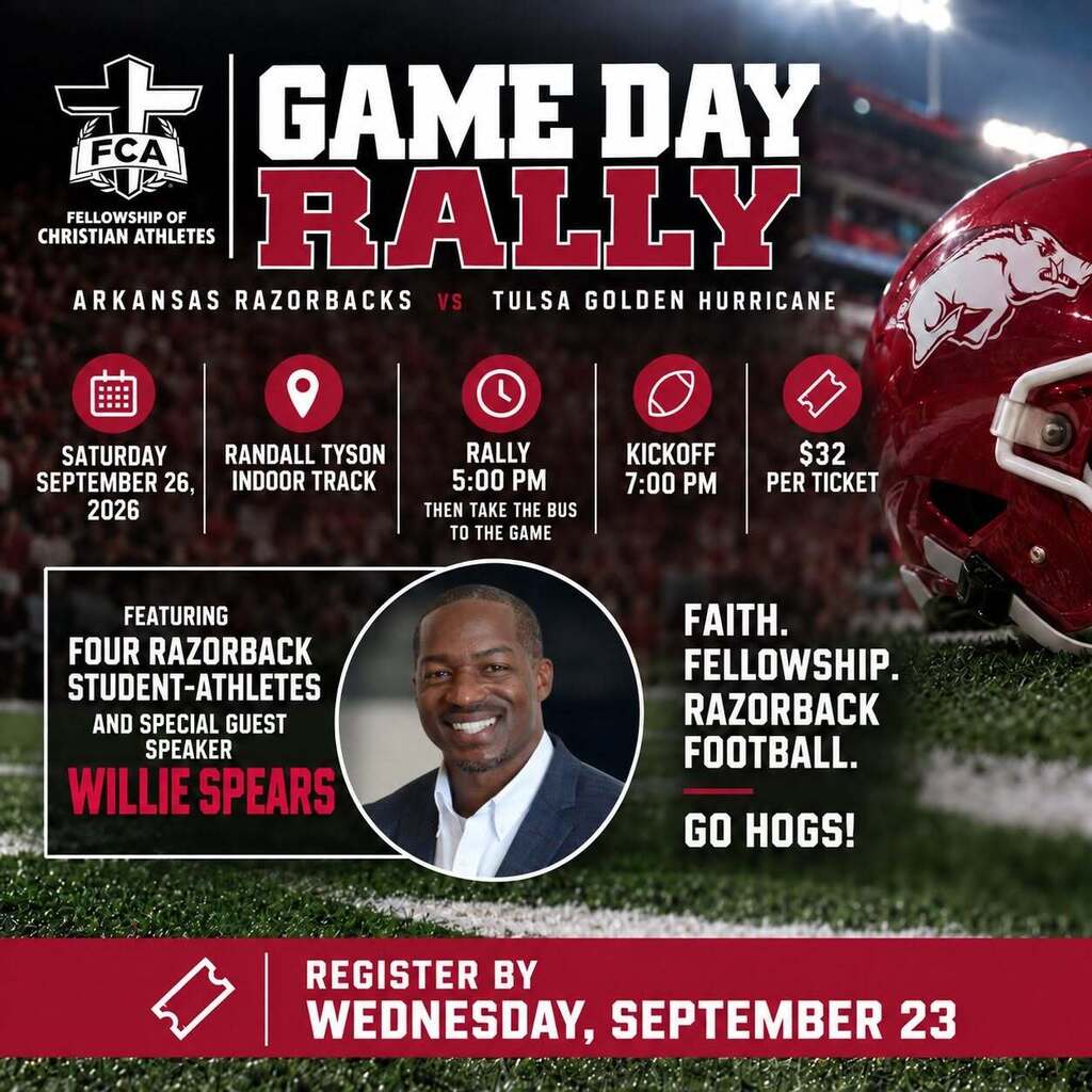 Game Day Rally Poster
