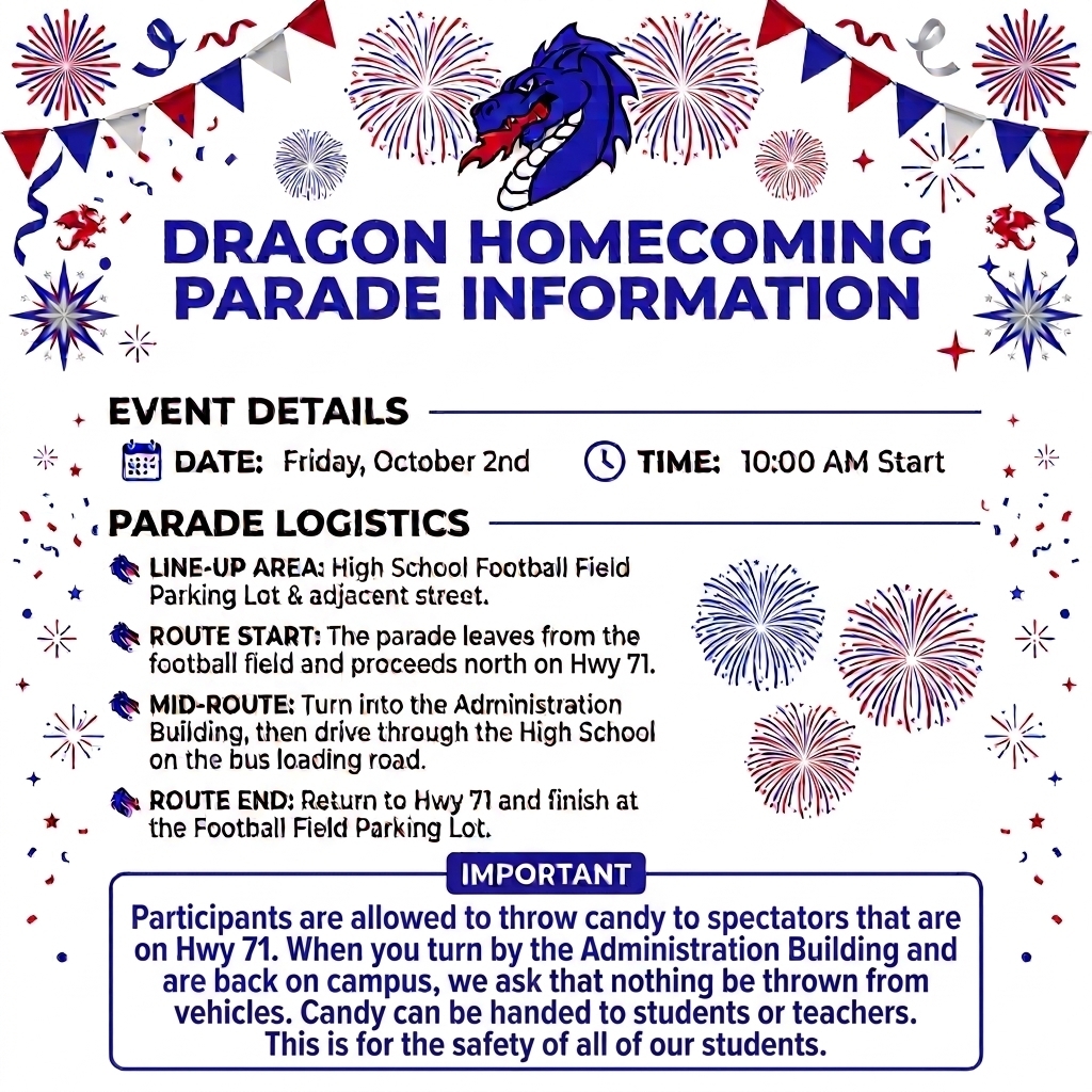 Homecoming Parade Information