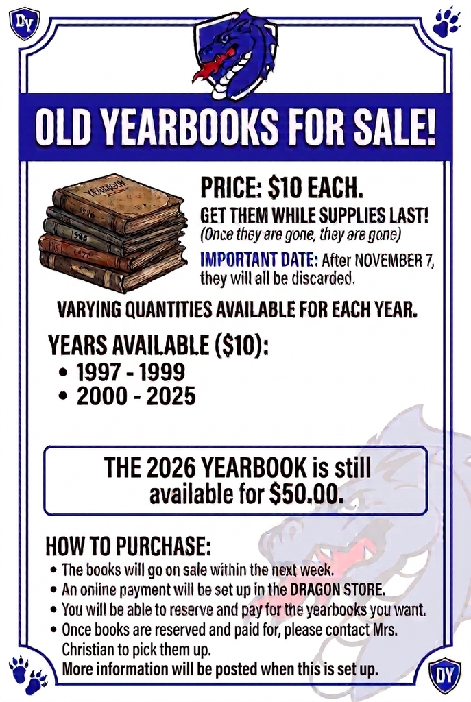Yearbooks for Sale