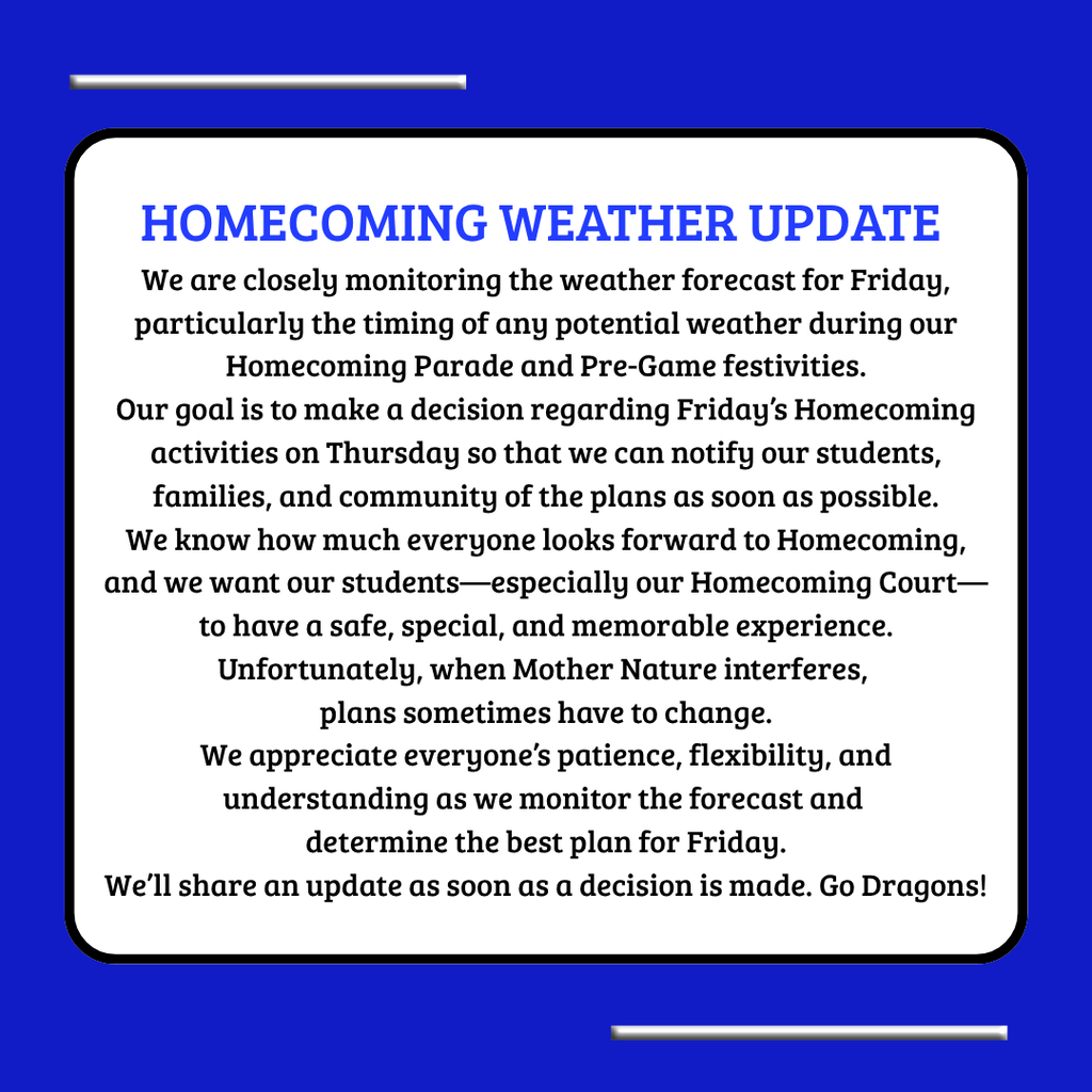 HoCo Weather Update
