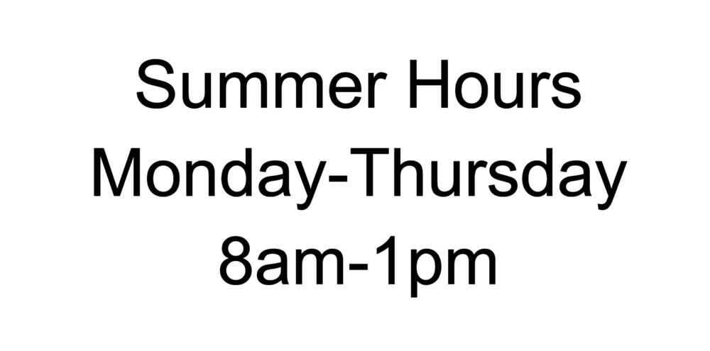 Summer Hours