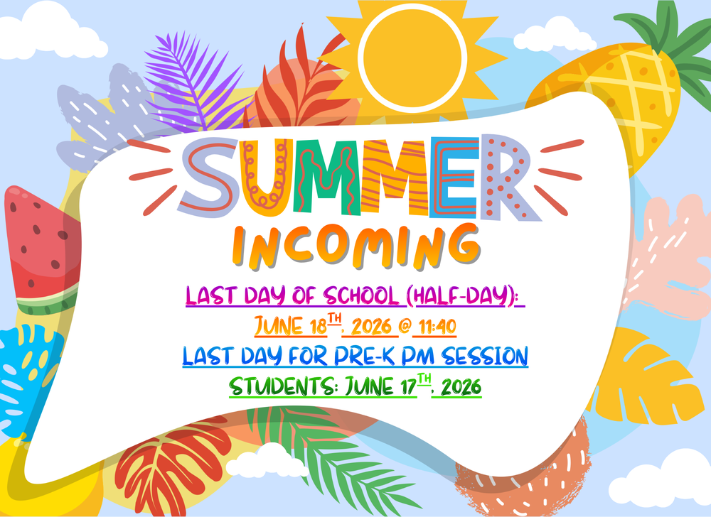 Last Day of School Update