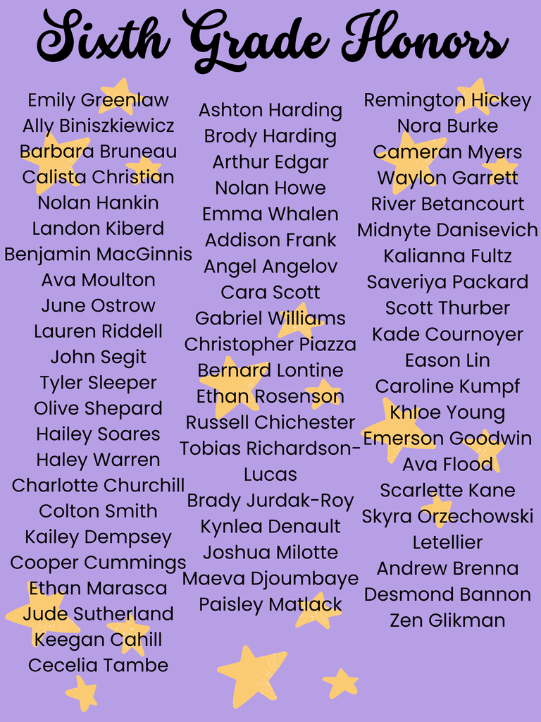 Congratulations to all the students who made the Q2 Honor Roll! Your hard work and dedication have truly paid off. Keep striving for excellence!