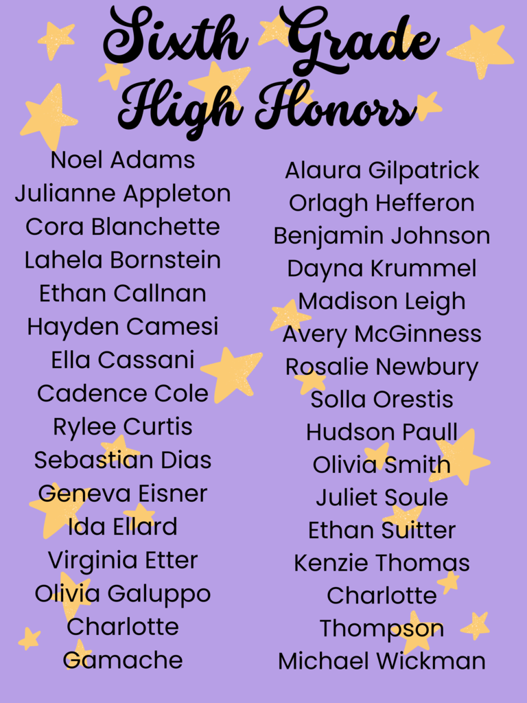 Congratulations to all the students who made the Q2 Honor Roll! Your hard work and dedication have truly paid off. Keep striving for excellence!