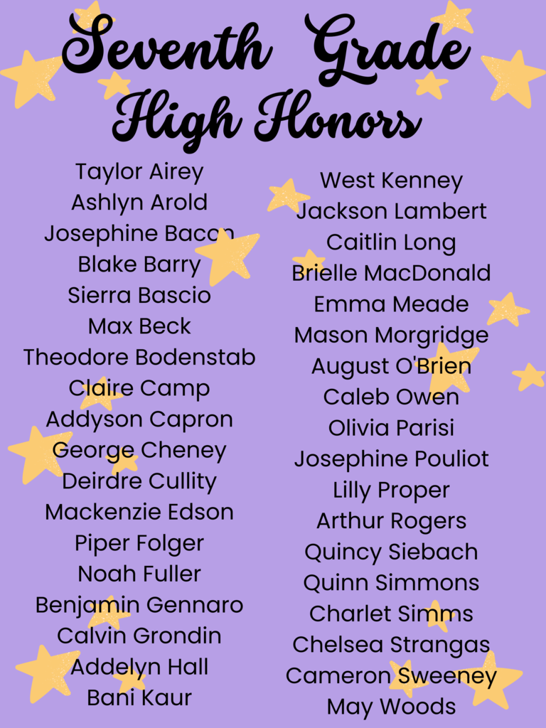 Congratulations to all the students who made the Q2 Honor Roll! Your hard work and dedication have truly paid off. Keep striving for excellence!