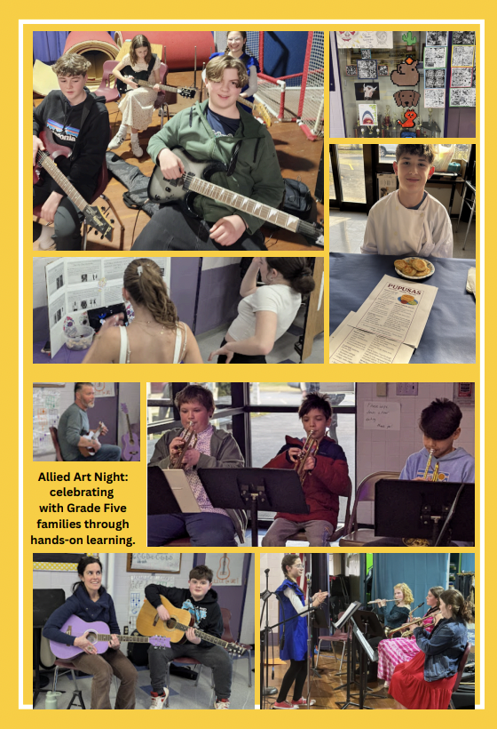 Great News from Marshwood Middle School Allied Art Night 2025