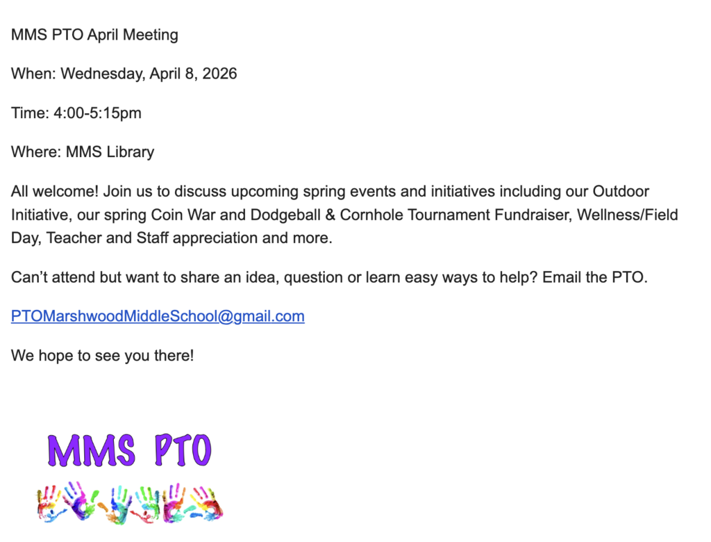 PTO Meeting