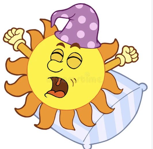 waking sun